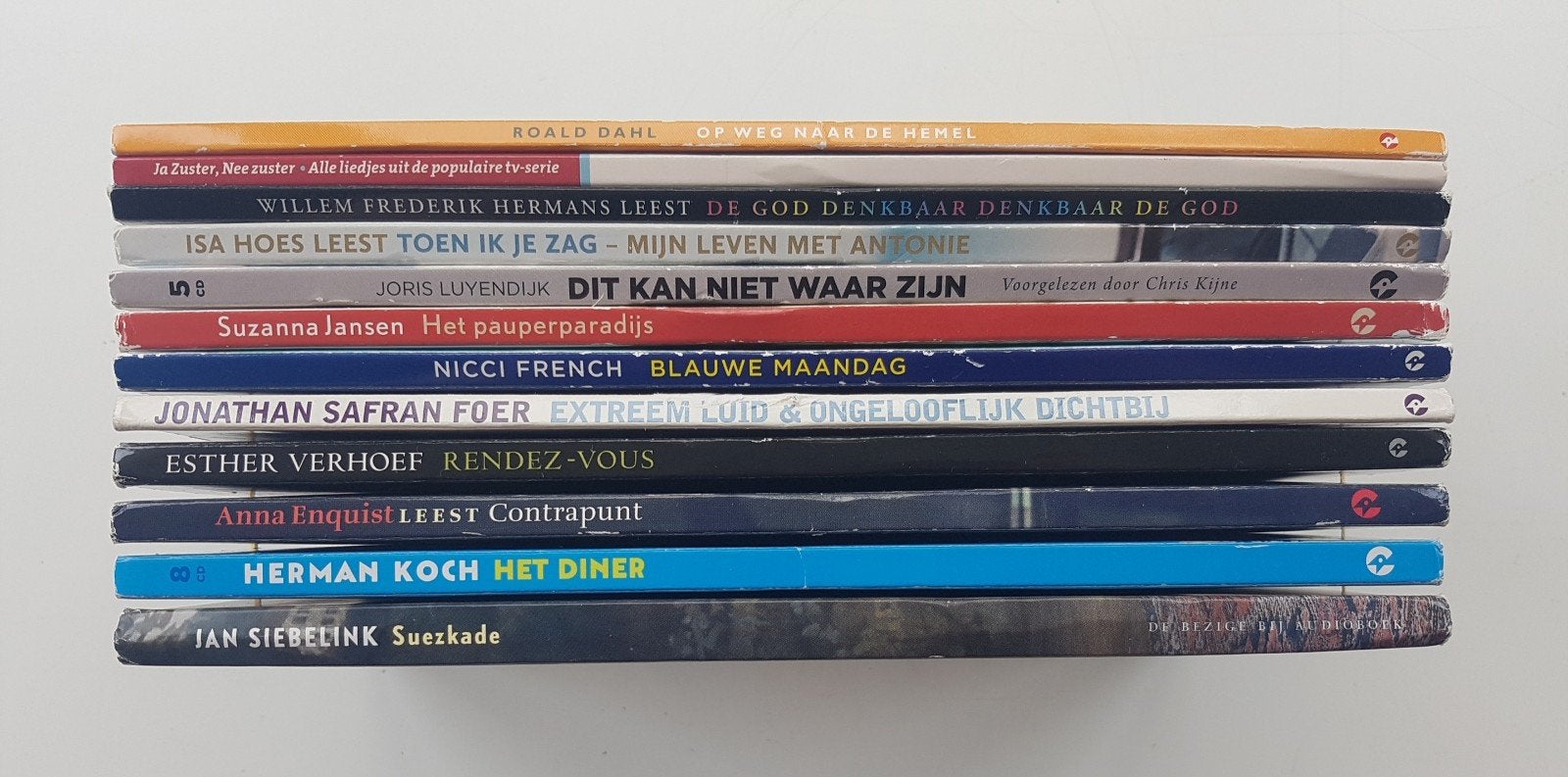 12x Luisterboek Set Volwassenen | In 1 koop voor €40, Ophalen of Verzenden, Cd, Volwassene