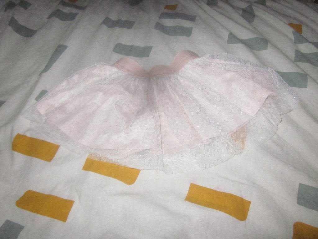 Nieuw poederroze rokje met tule met glinstertjes Dirkje 86, Kinderen en Baby's, Babykleding | Maat 86, Meisje, Jurkje of Rokje