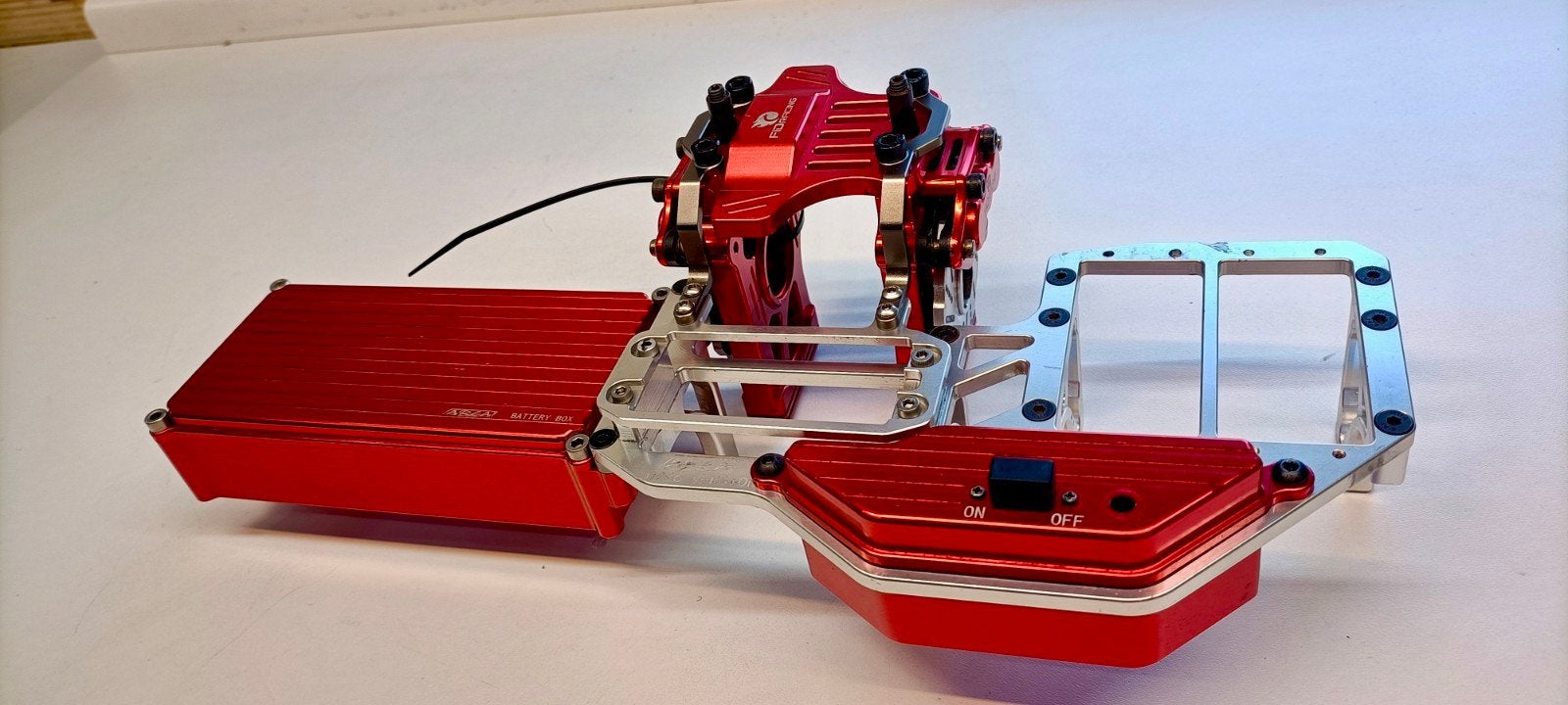 Tekoop losi 5ive Te 2.0 allu upgrades., Ophalen, Overige schalen, Benzine, Auto offroad