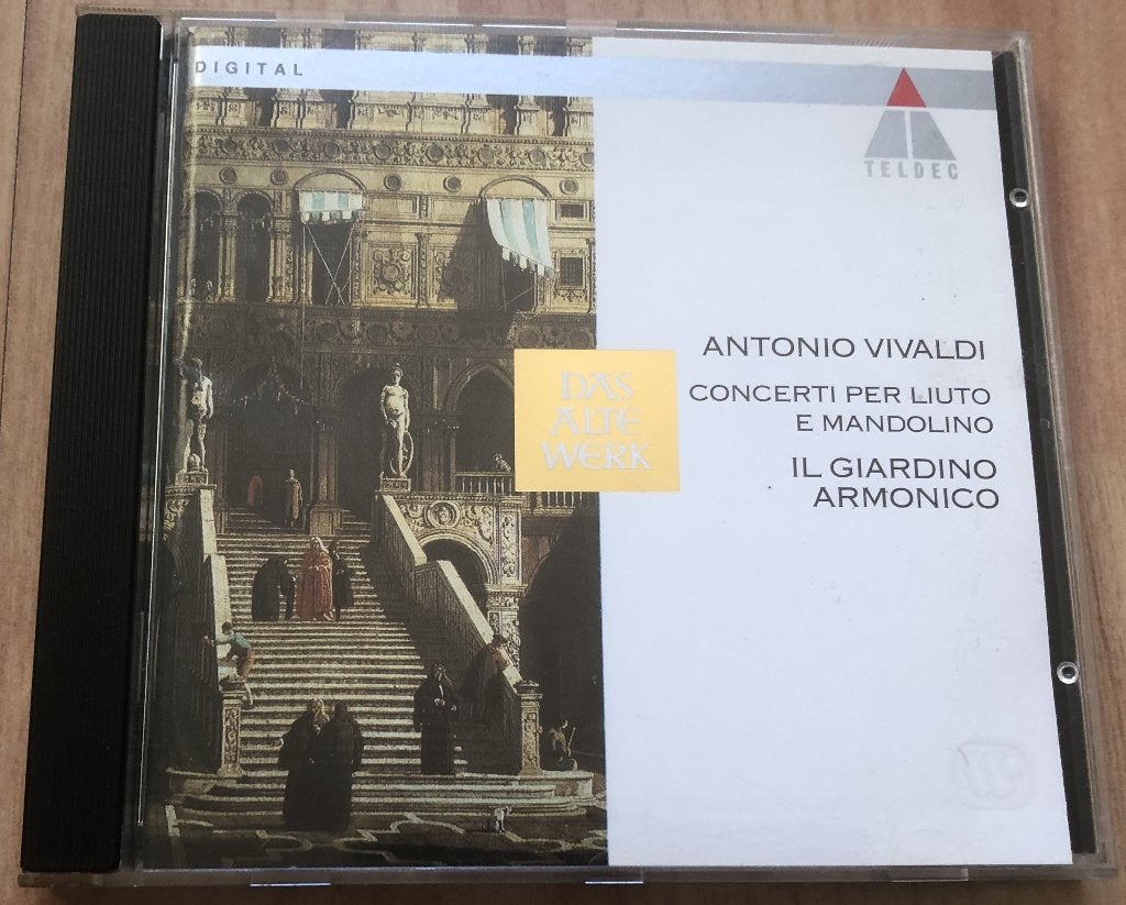 VIVALDI - CONCERTI PER LIUTO E MANDOLINO - IL GIARDINO A, Ophalen of Verzenden, Barok, Zo goed als nieuw