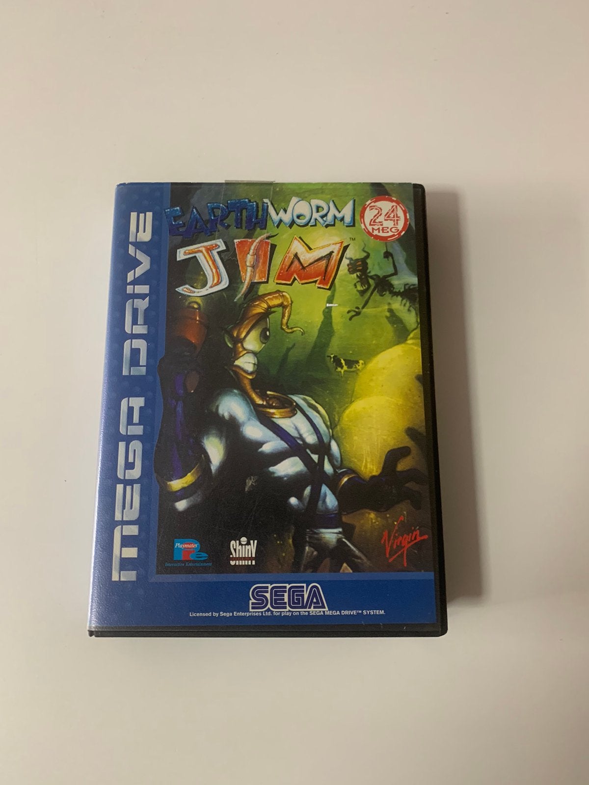 Earth Worm Jim | Sega Mega Drive, Spelcomputers en Games, 1 speler, Ophalen of Verzenden, Zo goed als nieuw, Vanaf 3 jaar