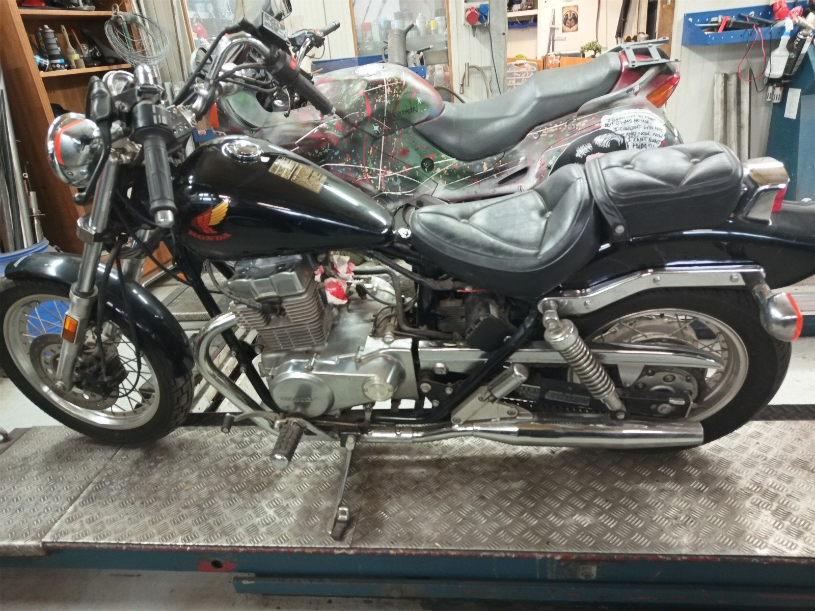 Honda Rebel 450cc Amerikaanse uitvoering - Nette staat, 450 cc, 2 cilinders, Occasion, Chopper