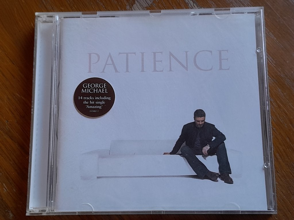 George Michael - Patience cd ZGAN, Pop, Ophalen of Verzenden, Zo goed als nieuw, Inclusief doosje