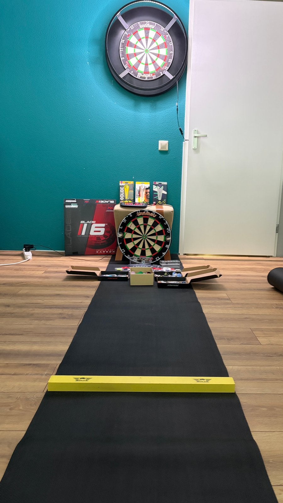 Dart Set professioneel, Ophalen, Zo goed als nieuw, Pijlen, Elektronisch