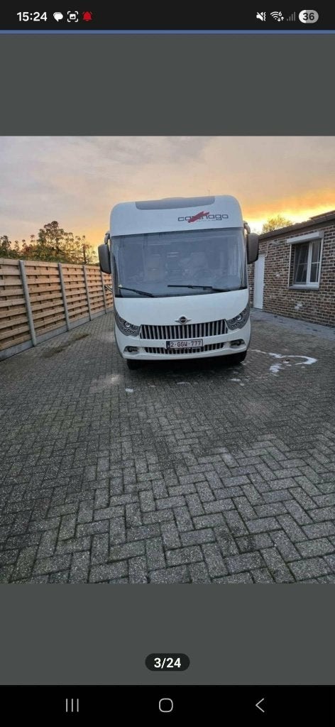 Camper Carthago E-Line full option, Caravans en Kamperen, Campers, Fiat, Diesel, Carthago, L-zit