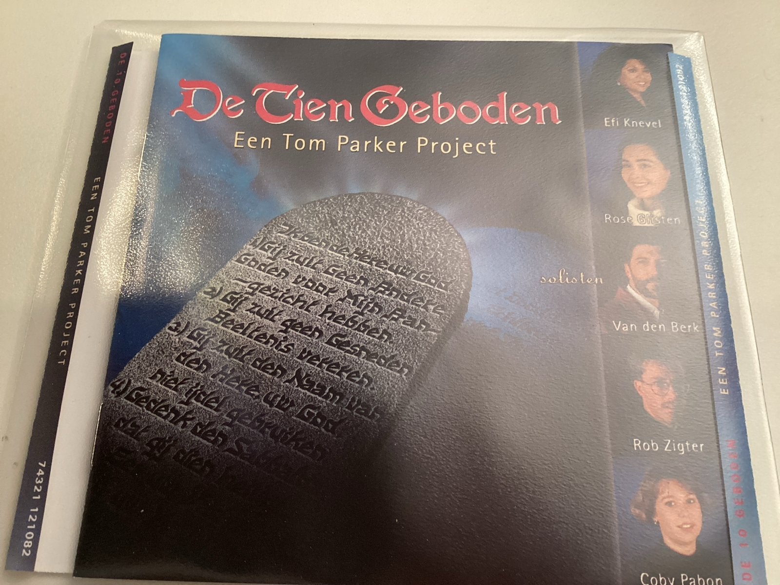 De Tien Geboden - Een Tom Parker Project CD, Ophalen of Verzenden, Gebruikt, Overige genres