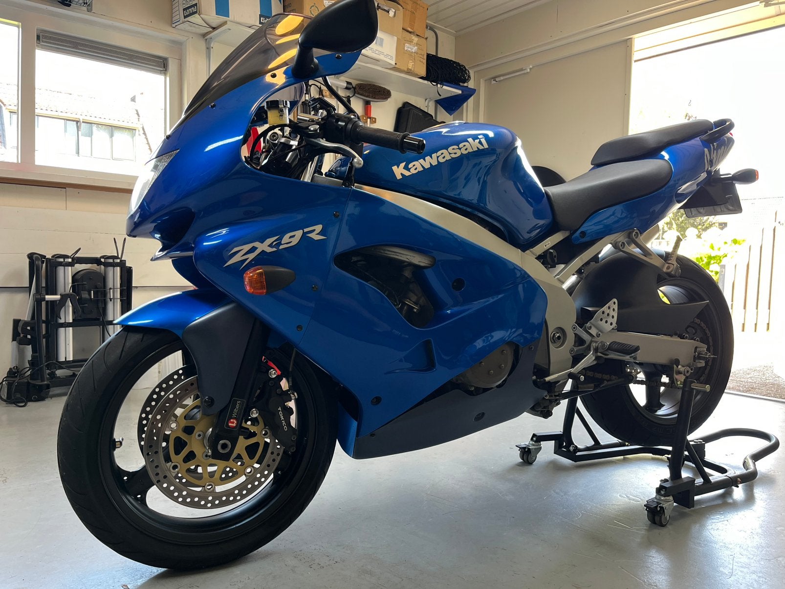 Kawasaki ZX9R Ninja (ZX-9R), Motoren, Handvatverwarming, 4 cilinders, Motorrijbewijs A, Gebruikt