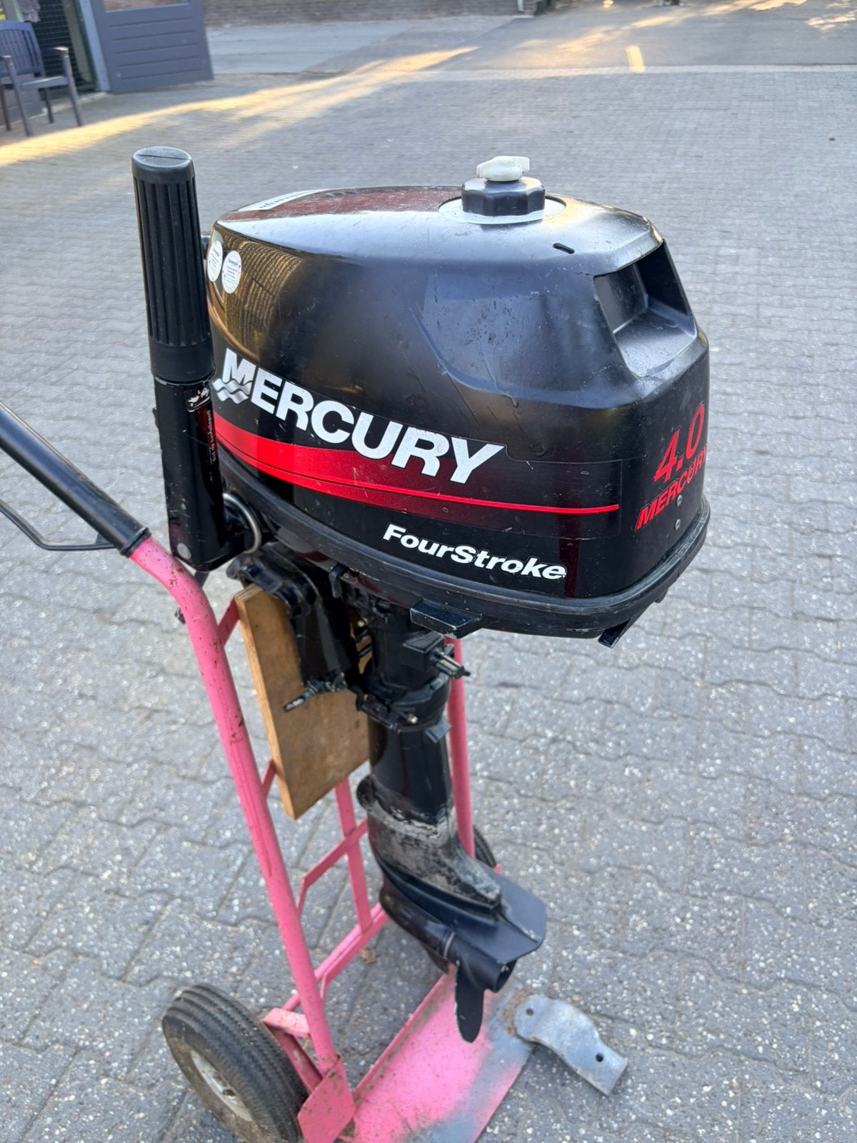 Mercury 6 PK 4-takt buitenboordmotor, Watersport en Boten, Ophalen, Gebruikt, 5 tot 10 pk, Viertaktmotor