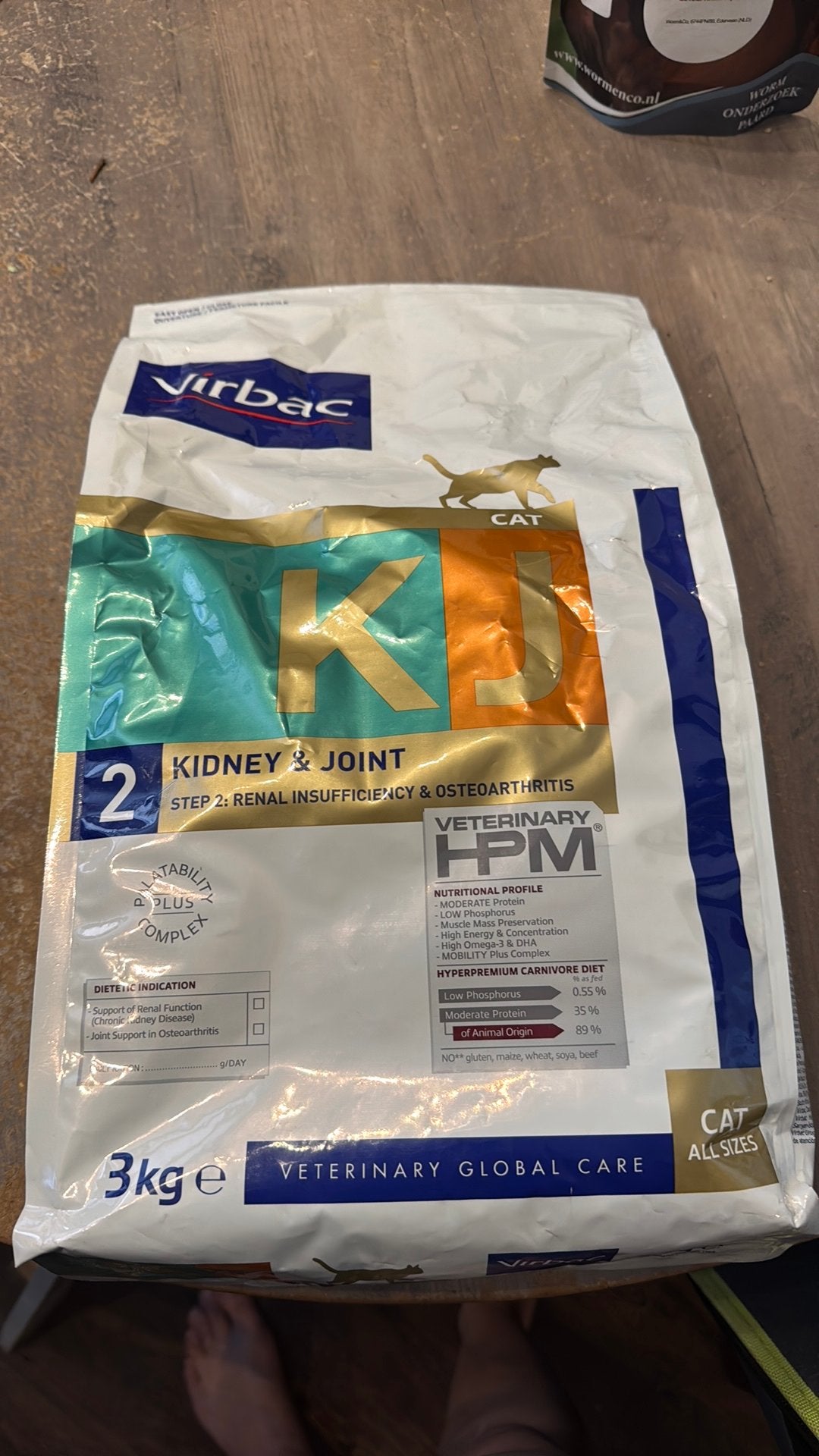 Virbac KJ 3 kg kat, Ophalen of Verzenden, Kat