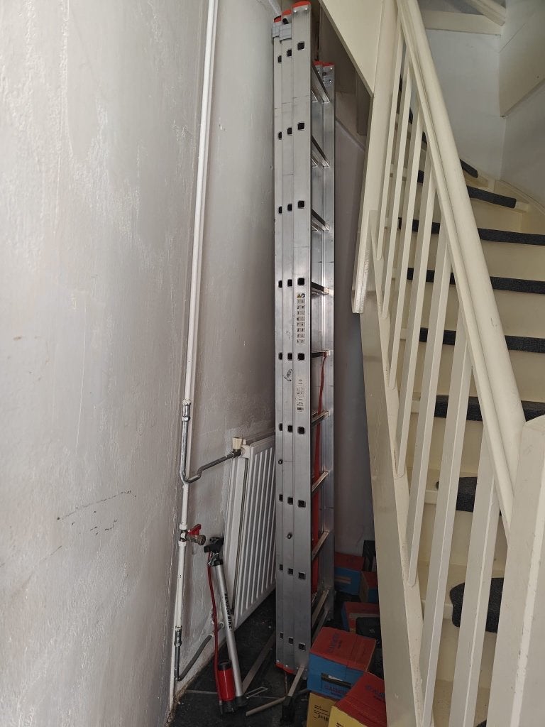 Ladder 3x9, 13kg, Ophalen, Gebruikt