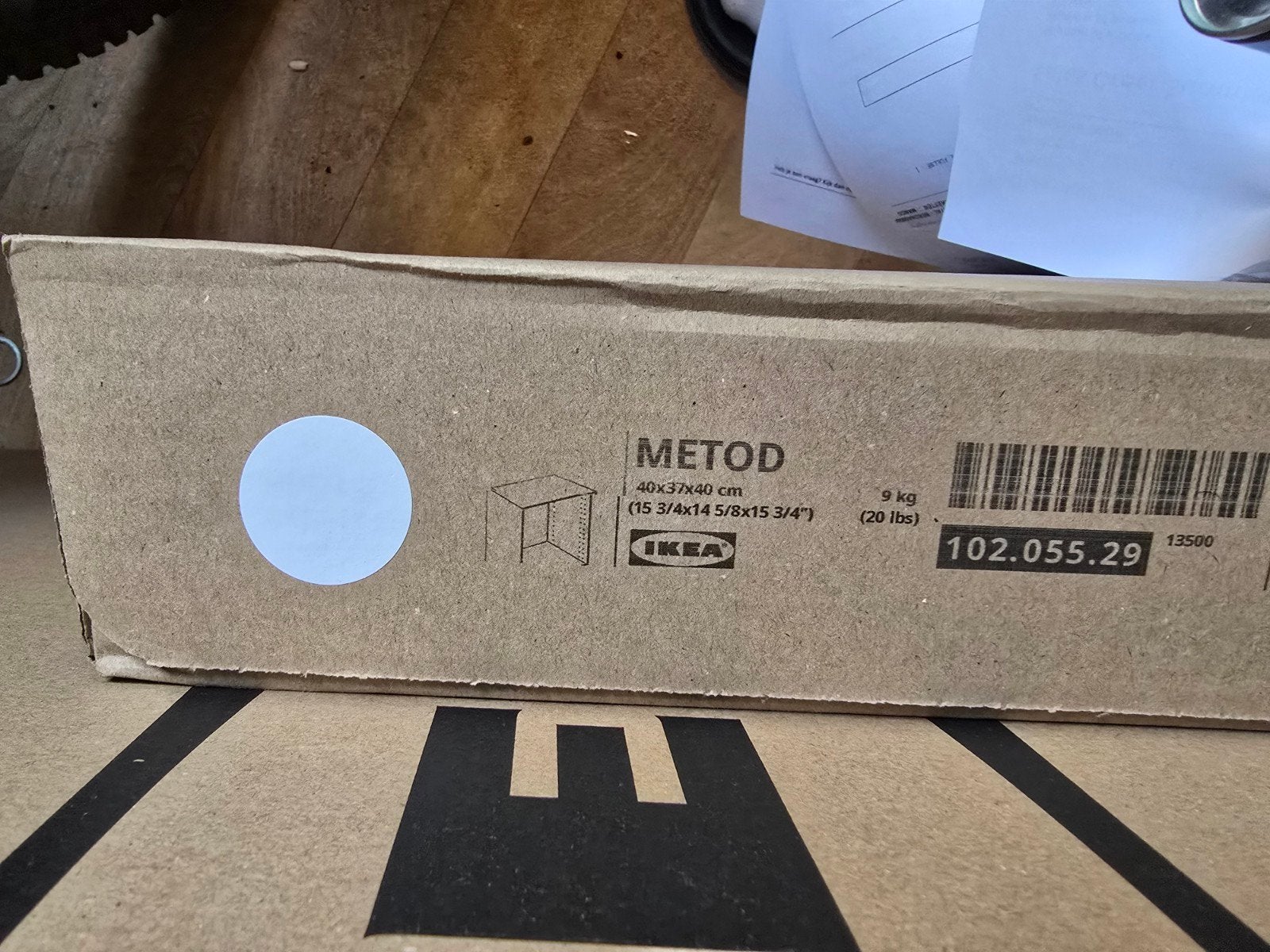 2 ikea metod Kasten | 80x37x80 en 40x37x40, Ophalen, Wandtegels, Minder dan 20 cm, Minder dan 5 m²