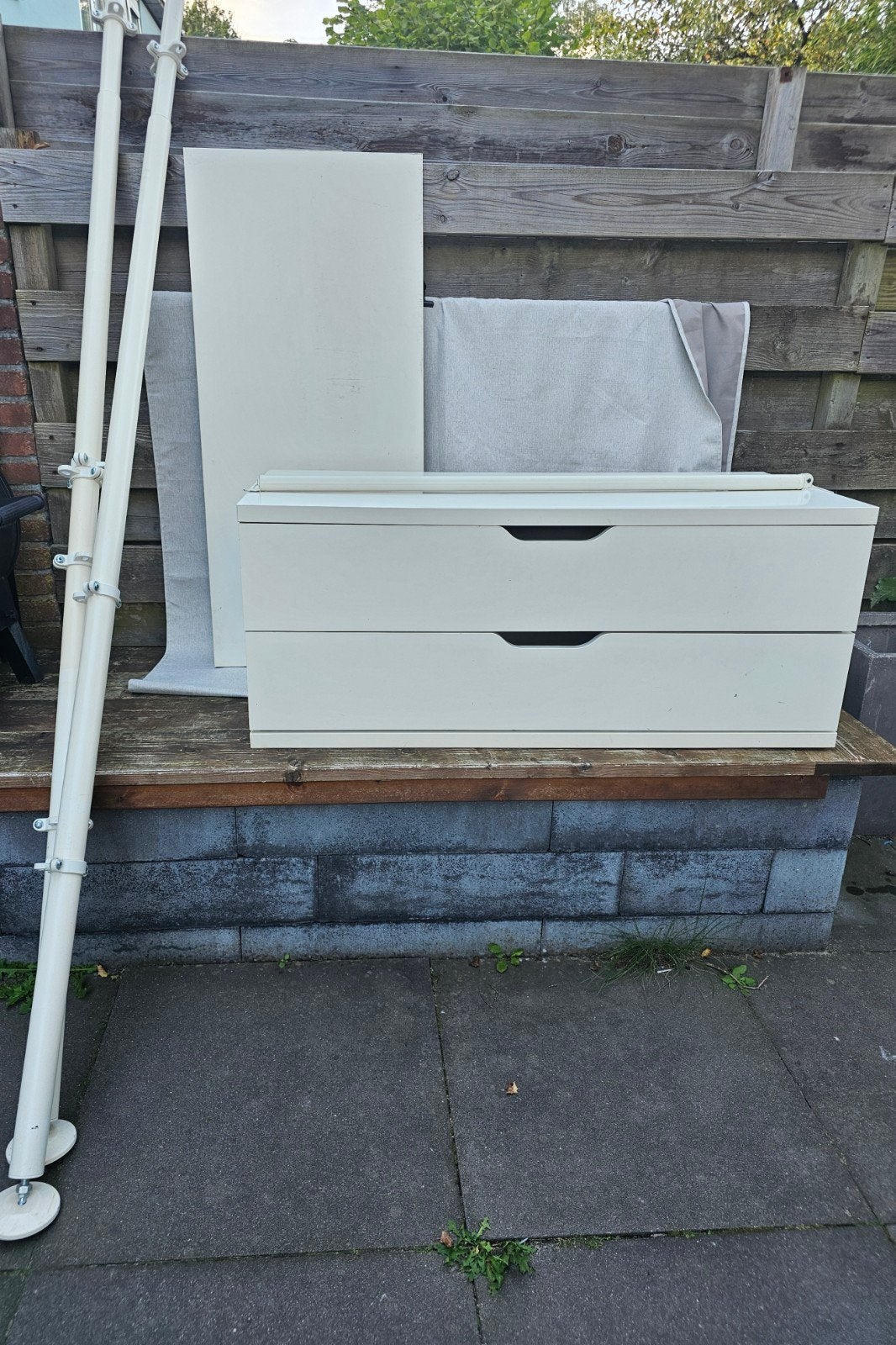 IKEA STOLMEN Ladeblok (2 laden) + Legplank, Ophalen, Gebruikt, Overige typen, Minder dan 2 meter