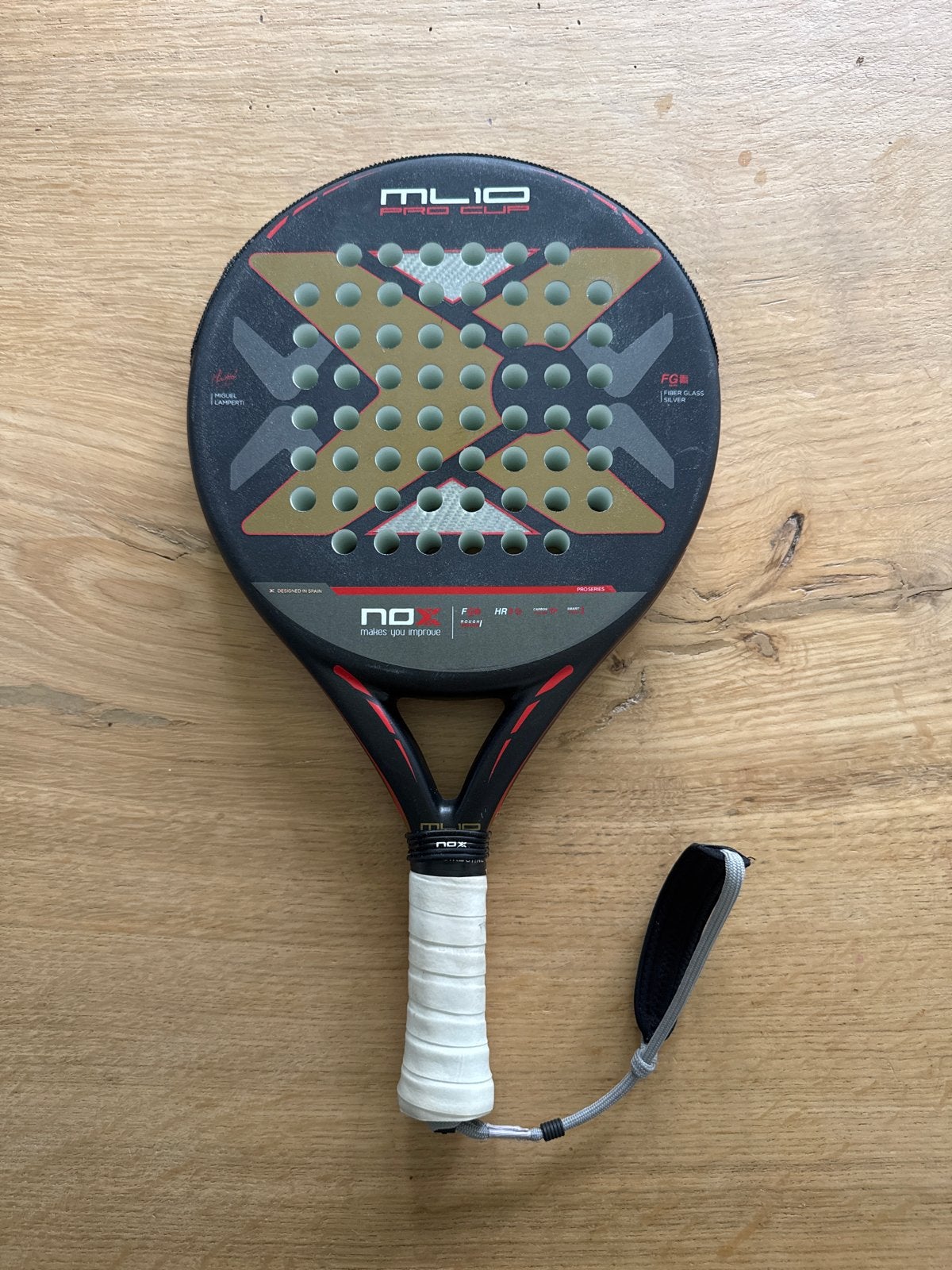 Nox ML10 Pro Cup Padel Racket - Zo goed als nieuw, Ophalen of Verzenden, Zo goed als nieuw
