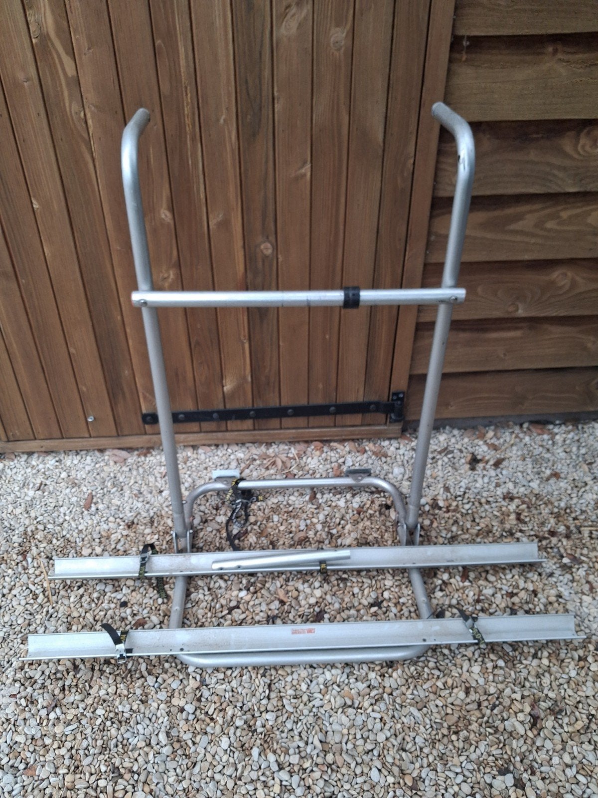caravan fietsendrager (achterop), Ophalen, 2 fietsen, Gebruikt