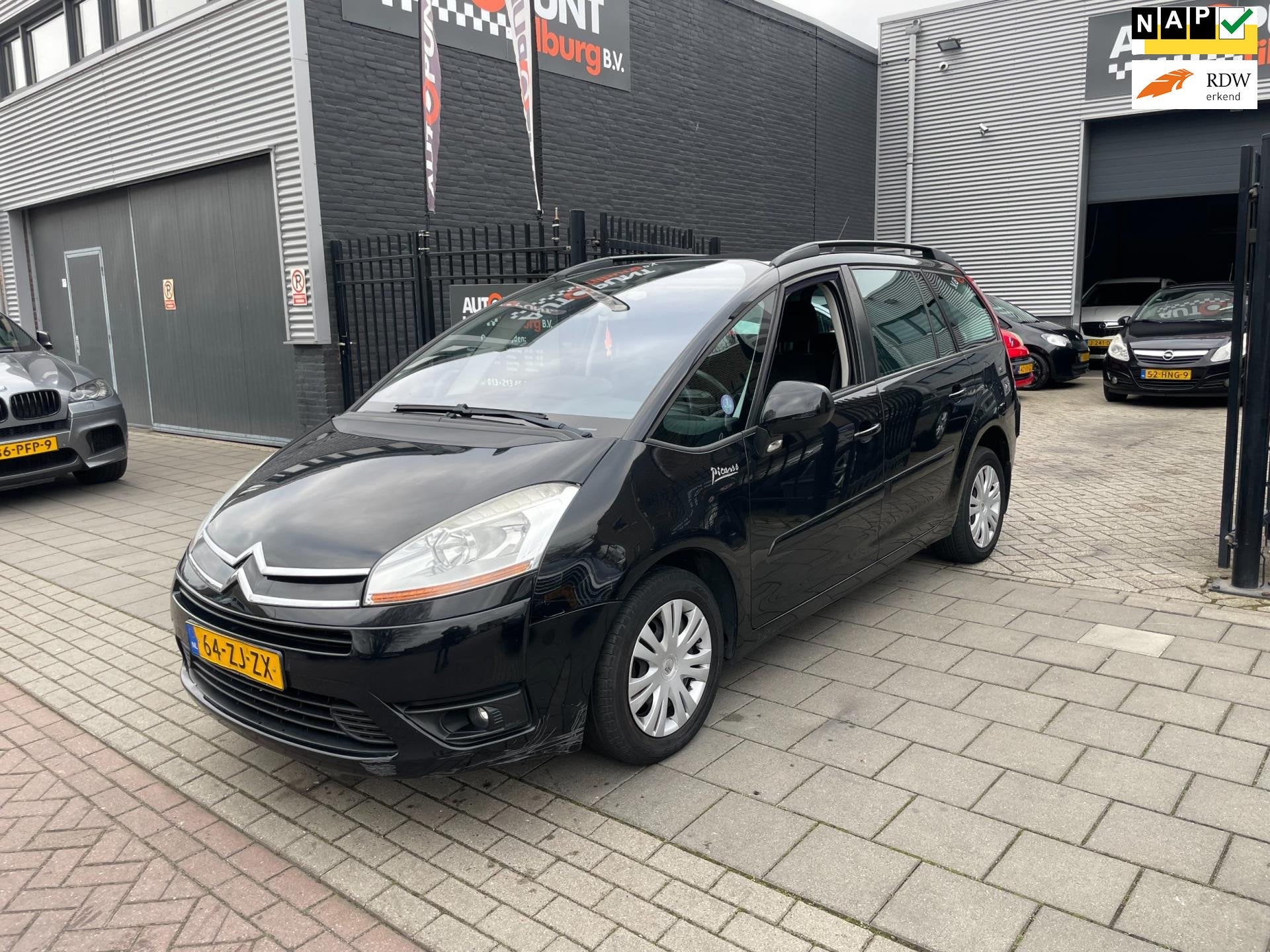 Citroen Grand C4 Picasso 1.8-16V Ambiance 7p. Airco NAP APK, Auto's, 125 pk, Gebruikt, 4 cilinders, 1749 cc