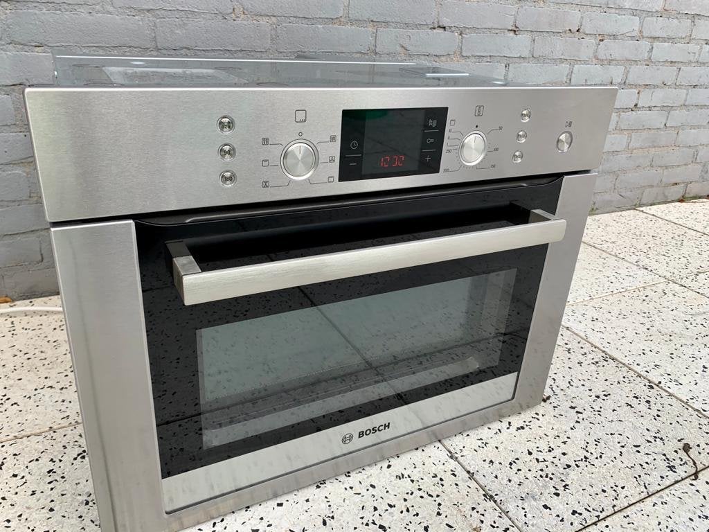 Bosch Inbouw Combi-oven Hete Lucht en Magnetronfunctie, 45 tot 50 cm, Gebruikt, Bella, Hete lucht