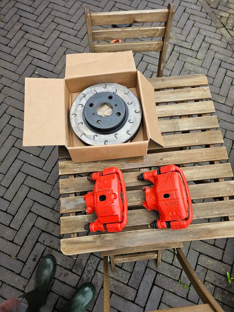 Verkocht! Toyota Starlet 256mm remmen, Ophalen, Toyota