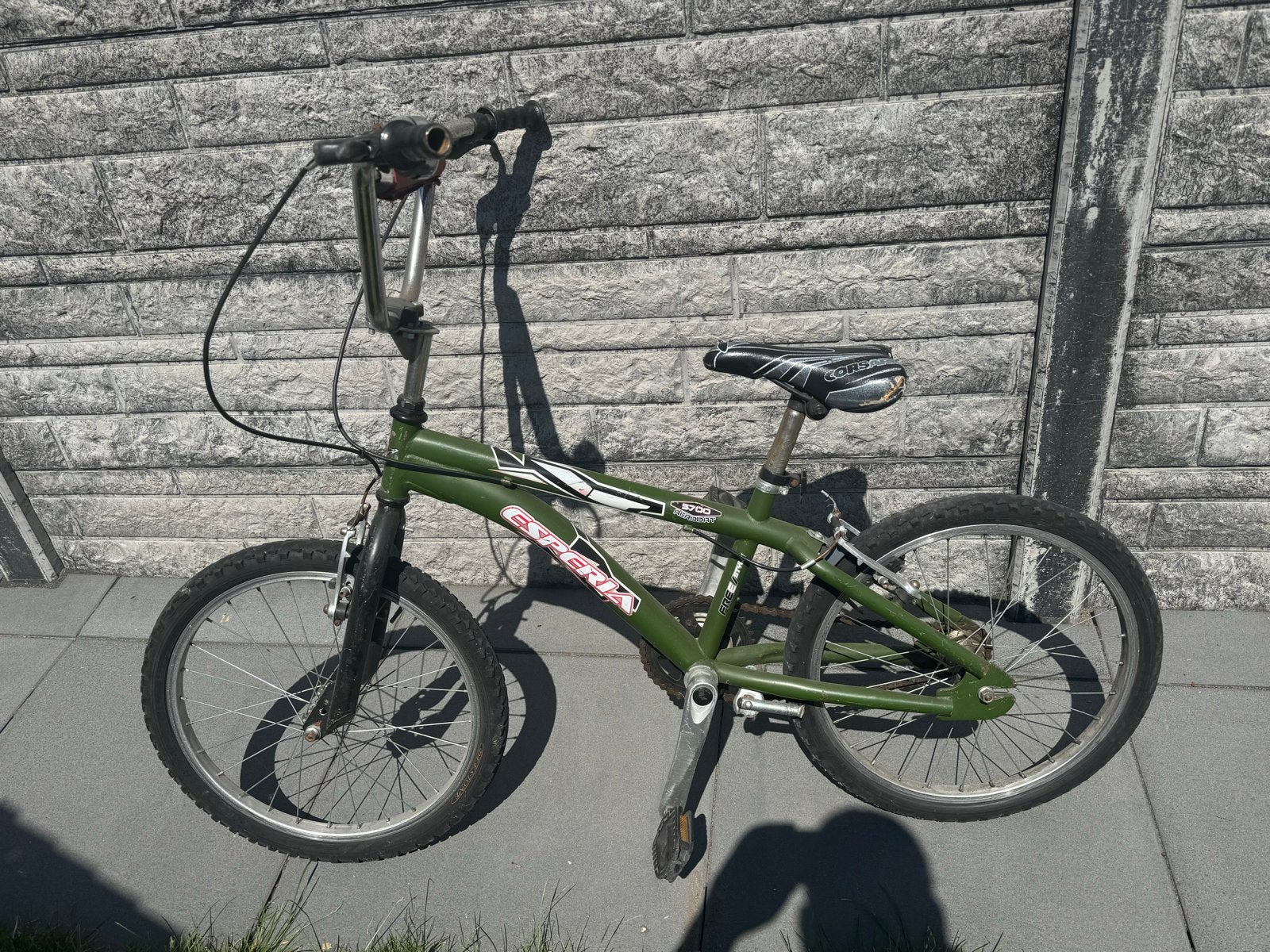Crossfiets / BMX voor kinderen 5-9 jaar (banden leeg), Fietsen en Brommers, Ophalen, Staal, Velgrem, V-brakes