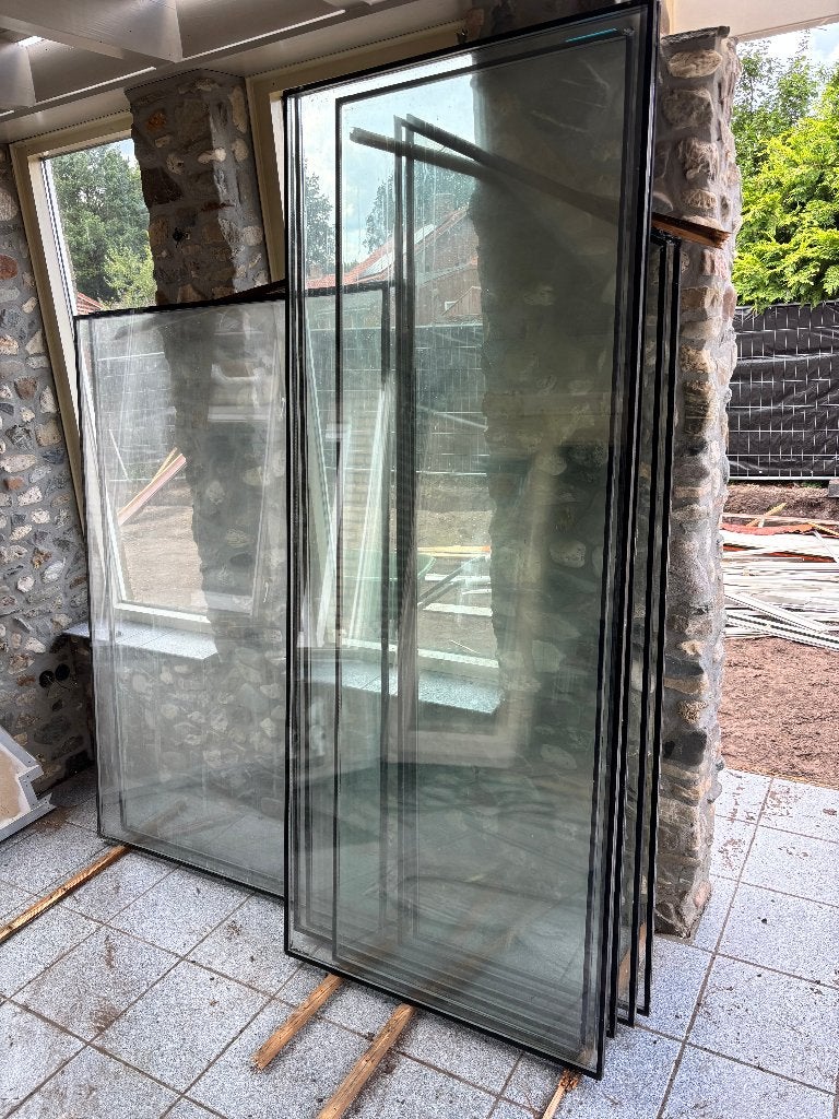 glasplaten, Ophalen, Gebruikt, Minder dan 80 cm, 160 cm of meer