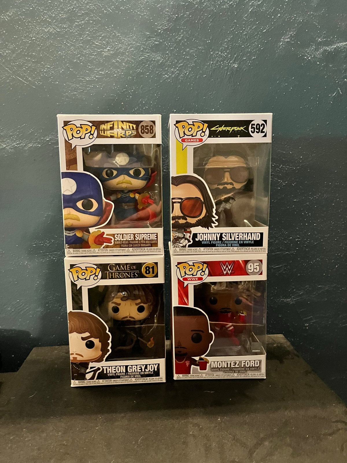 Funko Pop! Verzameling: 4 Diverse Figuren, Ophalen of Verzenden, Nieuw