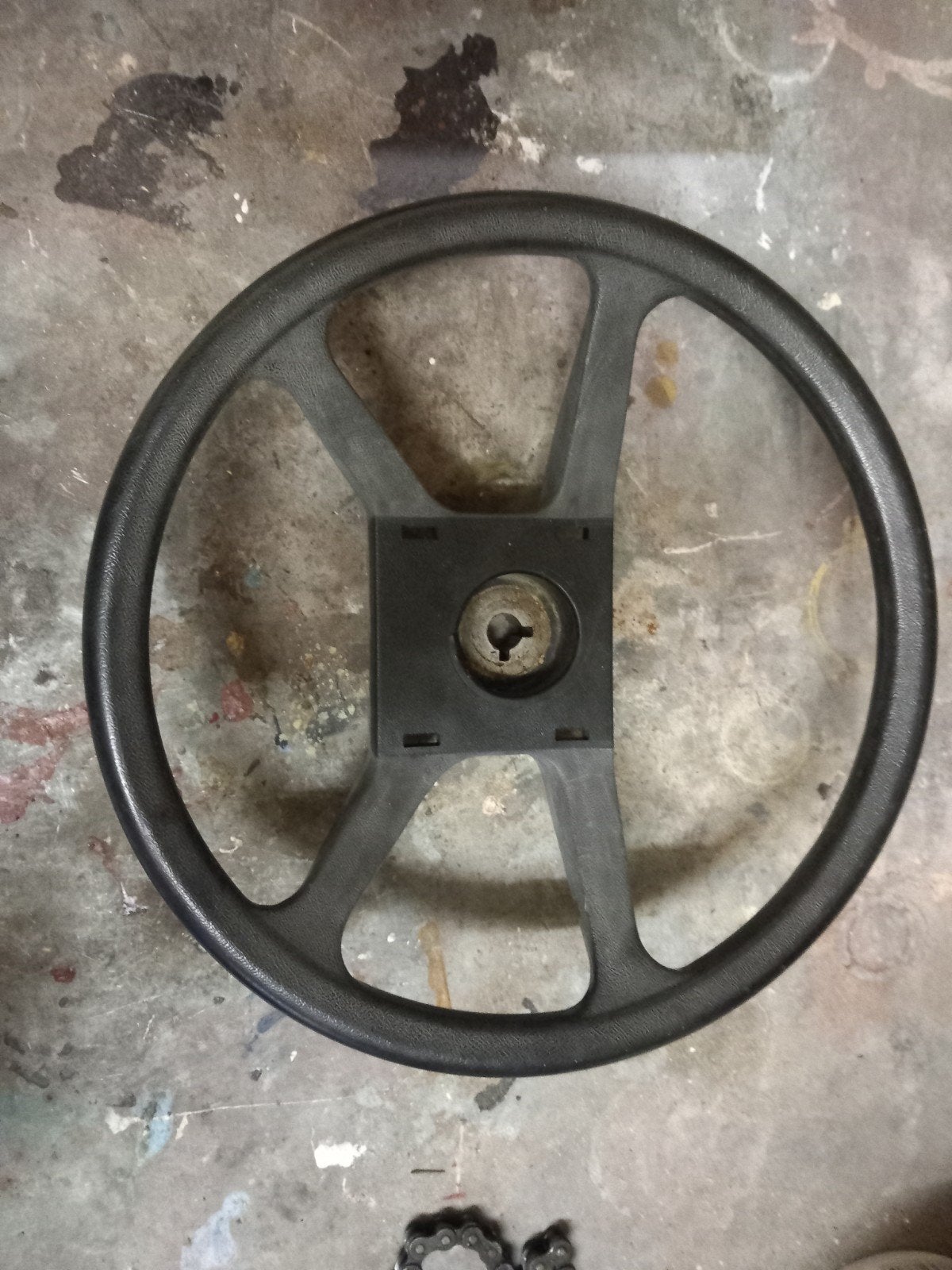 stuurwiel voor boot 345 mm, Ophalen of Verzenden, Gebruikt, Overige typen, Motorboot