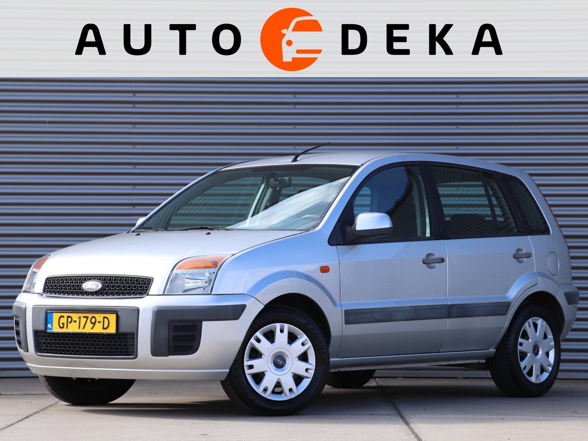 Ford Fusion 1.4-16V Comfort *Airco*, Auto's, Voorwielaandrijving, Euro 5, Gebruikt, Zwart