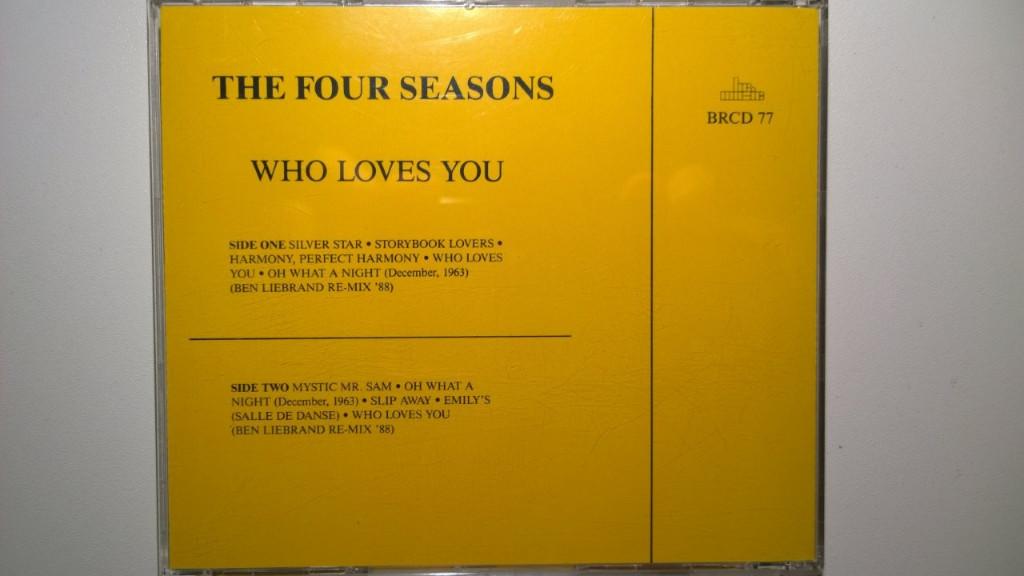 The Four Seasons - Who Loves You, Ophalen of Verzenden, Zo goed als nieuw, Disco