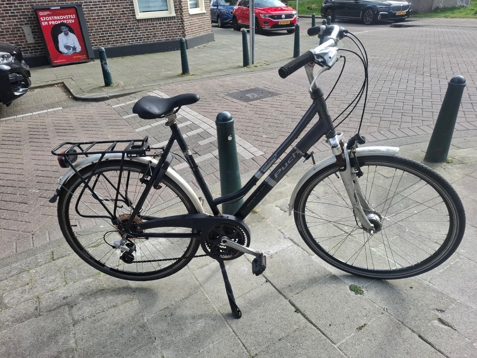 Dames fietsen met versnelling en omafiets trugtrapperem, Fietsen en Brommers, Fietsen | Dames | Damesfietsen, Ophalen of Verzenden