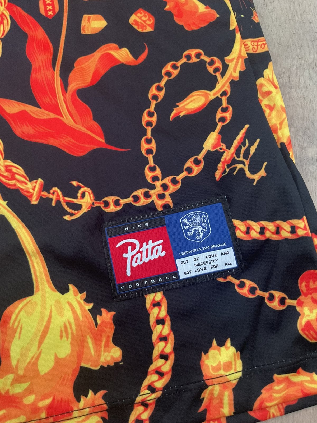 Patta trainingsshirt Nederland maat M, Sport en Fitness, Maat M, Ophalen of Verzenden, Nieuw, Shirt