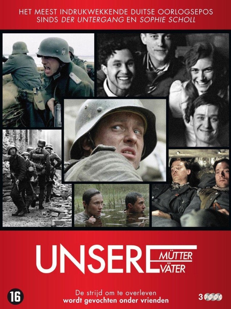 3xDVD Box Unsere Mütter, Unsere Väter, Vanaf 16 jaar, Nederlands, Breedbeeld, Duits