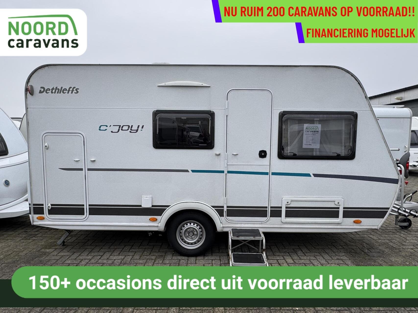 Dethleffs C'JOY 410 LK STAPELBED + MOVER + LUIFEL +FIETSEND, Bedrijf, 750 - 1000 kg, Tot en met 4, Mover