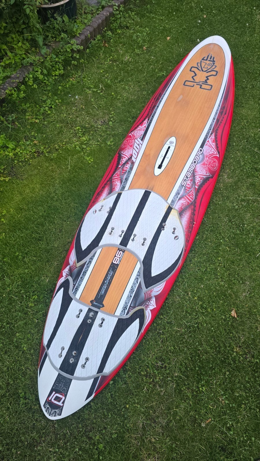 Starboard Kode 98L Windsurfboard - Gebruikt, Met voetbanden, Gebruikt, Minder dan 250 cm, Ophalen of Verzenden
