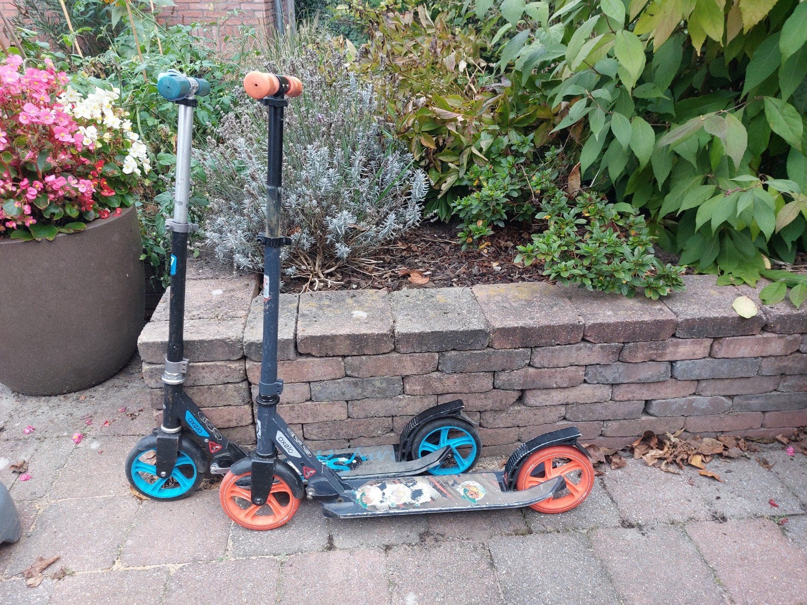 2x Step OXELO Mid 7, Fietsen en Brommers, Ophalen of Verzenden, Gebruikt, Gewone step, Decathlon Oxelo