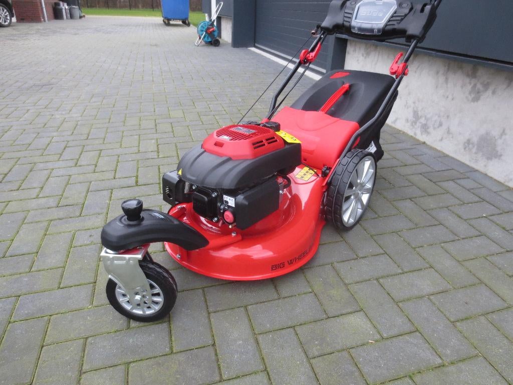 Gude Big Wheeler 554.1R Trike aangedreven mulch grasmaaier!!, Tuin en Terras, Grasmaaiers, Ophalen, Cirkelmaaier, Nieuw, Benzine-grasmaaier