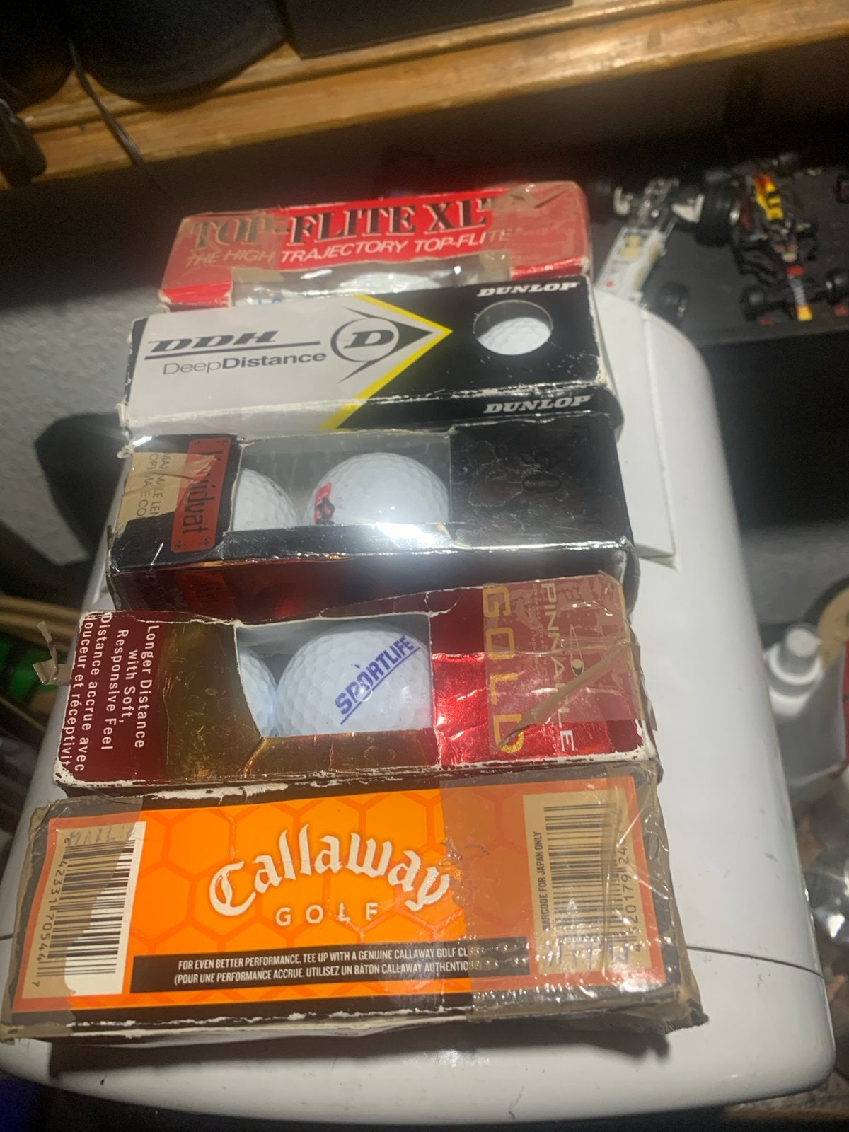 Diverse Golfballen Set - Callaway, Dunlop, Pinnacle ,DUNLOP, Sport en Fitness, Golf, Ophalen of Verzenden, Nieuw, Bal(len), Callaway