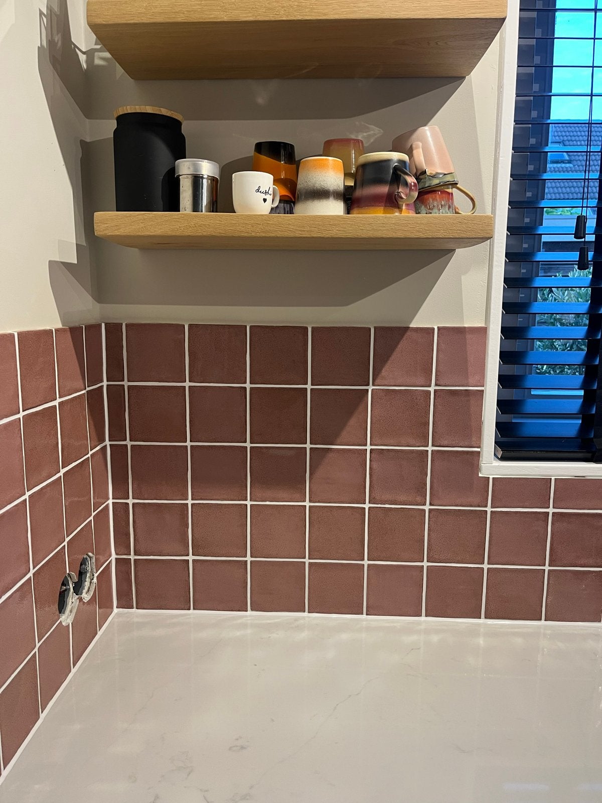 Roze keuken tegels - 0,6m^2 Equipe Altea Rosewood, Ophalen, Nieuw, Minder dan 20 cm, Minder dan 5 m²