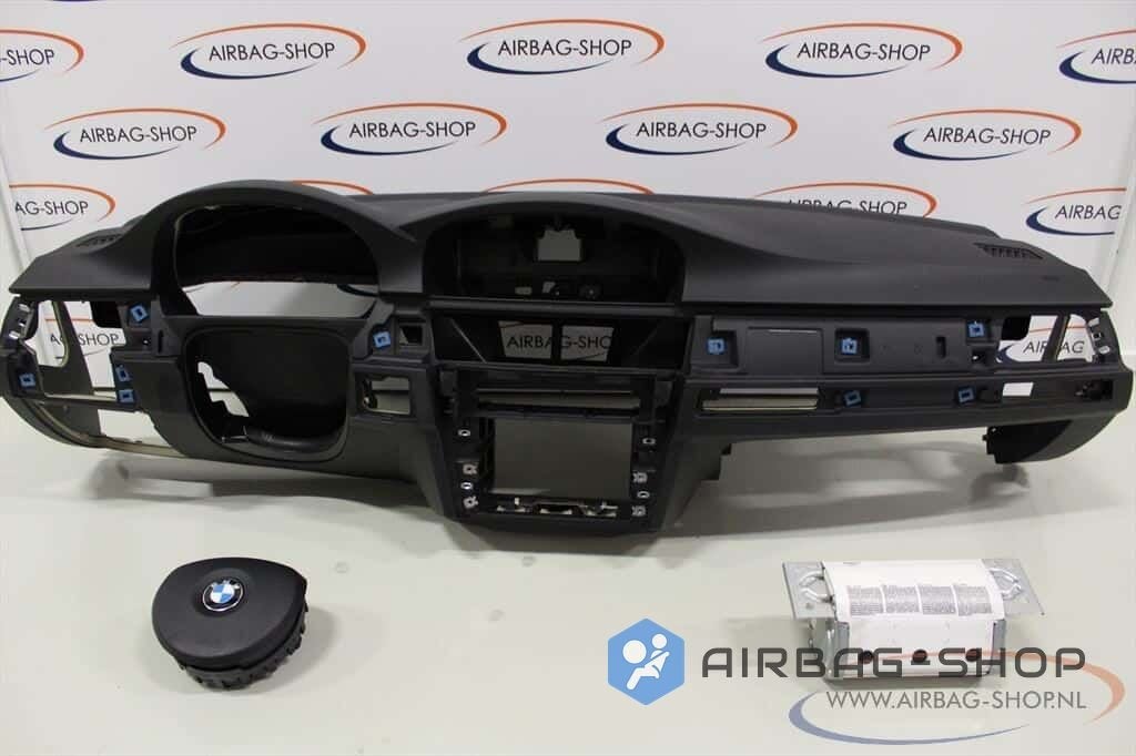 BMW 3 Serie E90 E91 LCI Airbagset ( Dashboard + Airbags), Gebruikt, -, -, Ophalen of Verzenden