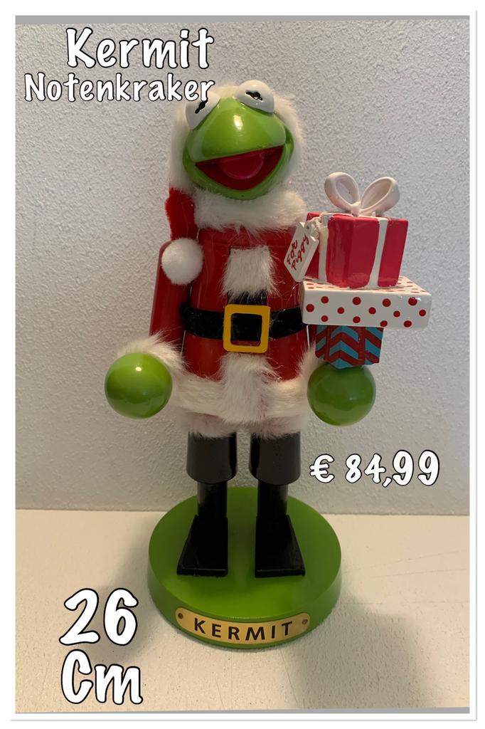 Kermit Notenkraker 26 cm, Ophalen of Verzenden, Nieuw