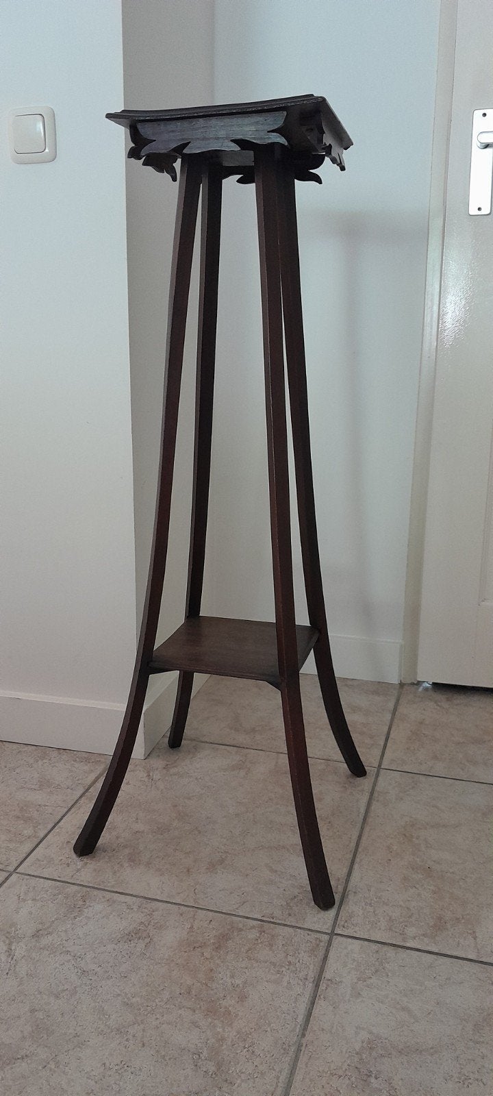 Antieke pied de stalle. Art Nouveau., Ophalen, Gebruikt