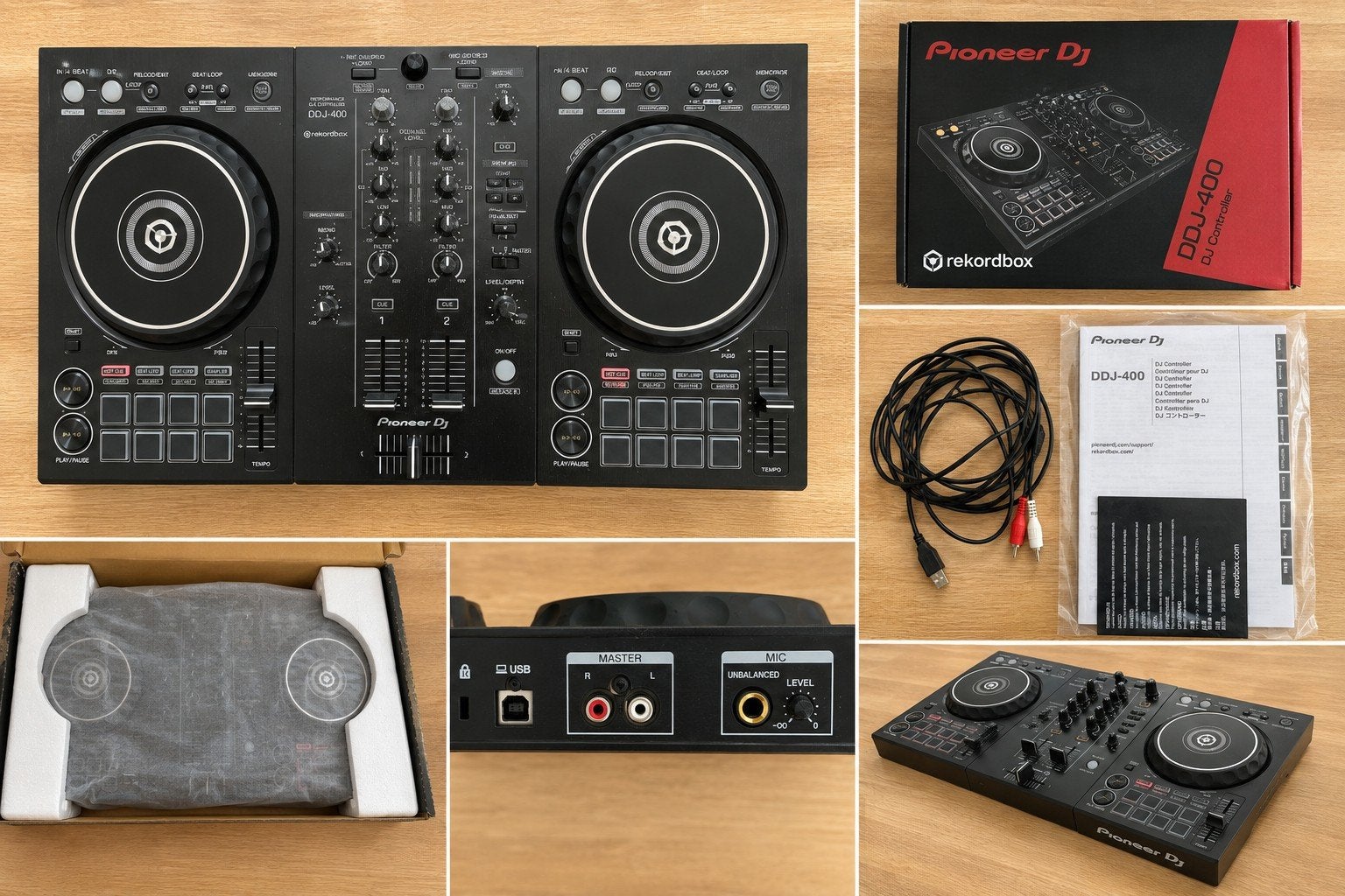 Pioneer DDJ-400 – Zo goed als nieuw – compleet met doos, Ophalen of Verzenden, Zo goed als nieuw, Dj-set, Pioneer