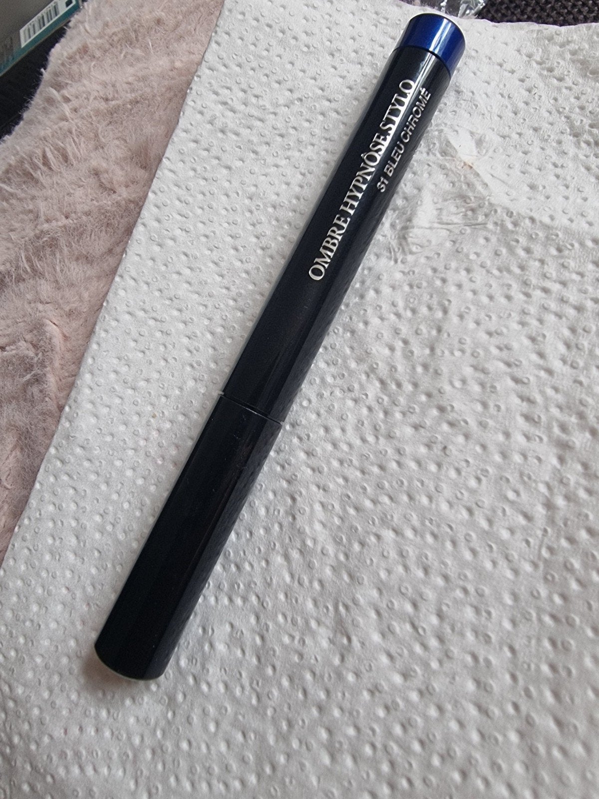 Lancome ombre hynose stylo 31 bleu chrome nieuw, Verzenden, Nieuw, Blauw, Ogen