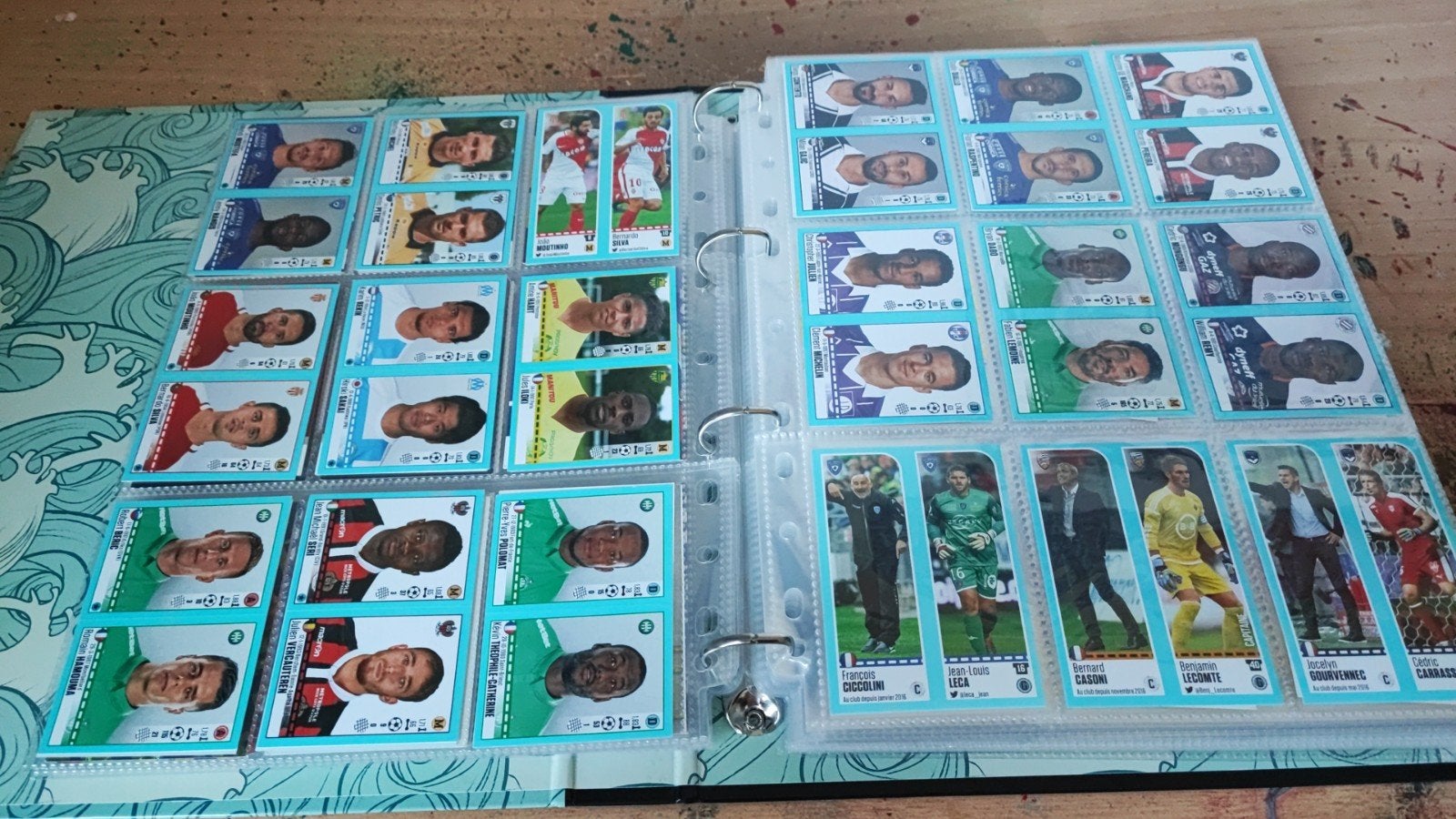Voetbalplaatjes  met diverse spelers, Ophalen of Verzenden, Zo goed als nieuw, Overige binnenlandse clubs, Poster, Plaatje of Sticker