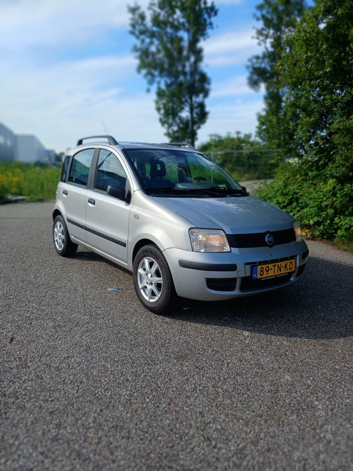 Km stand 138.735 Fiat Panda 1.1 40KW 2006, Voorwielaandrijving, 54 pk, 4 stoelen, Origineel Nederlands
