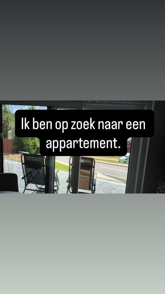 Ik ben op zoek naar een appartement.