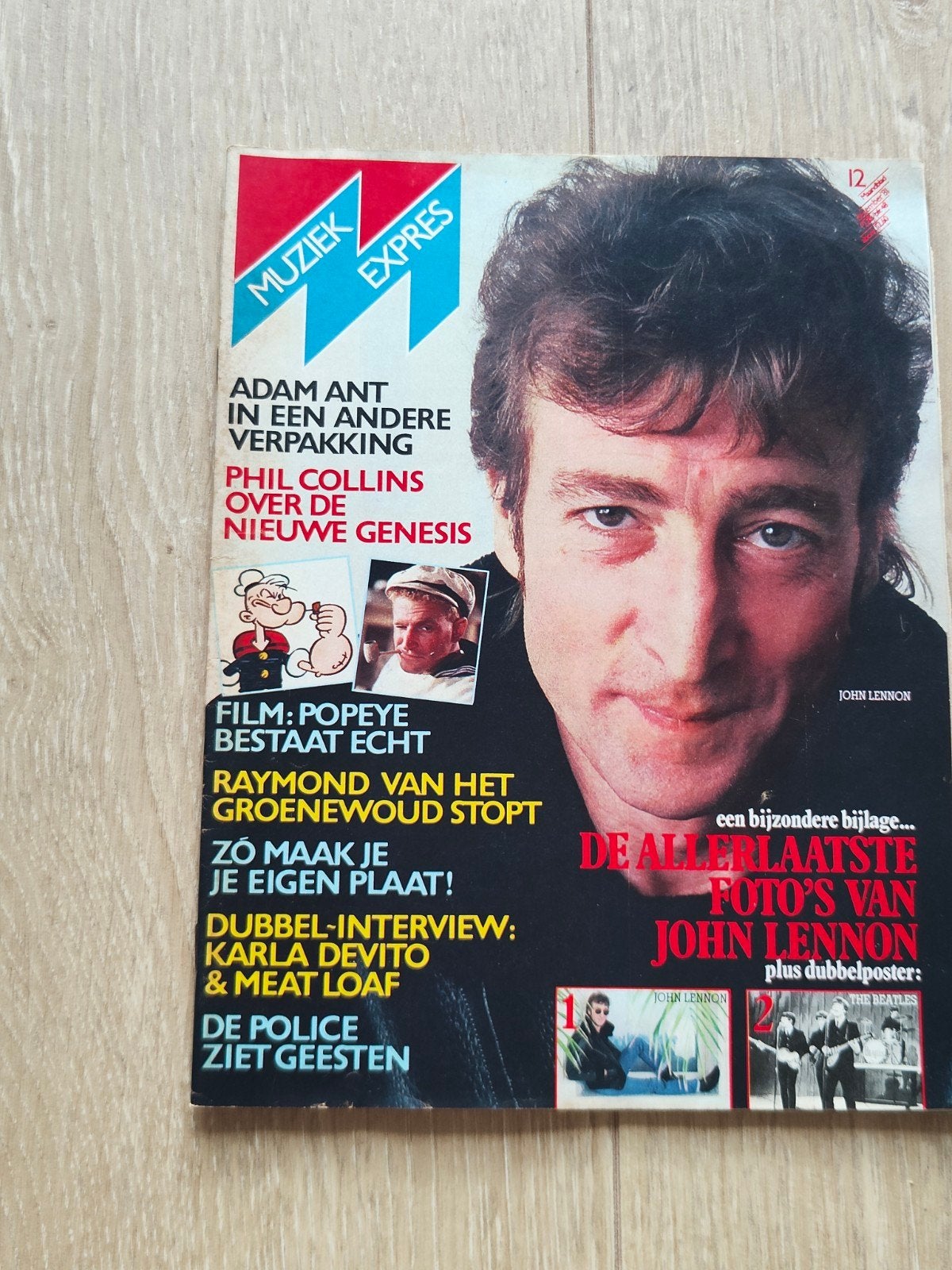 Muziek Expres december 1981, Verzamelen, Tijdschriften, Kranten en Knipsels, Ophalen of Verzenden, 1980 tot heden, Nederland, Tijdschrift
