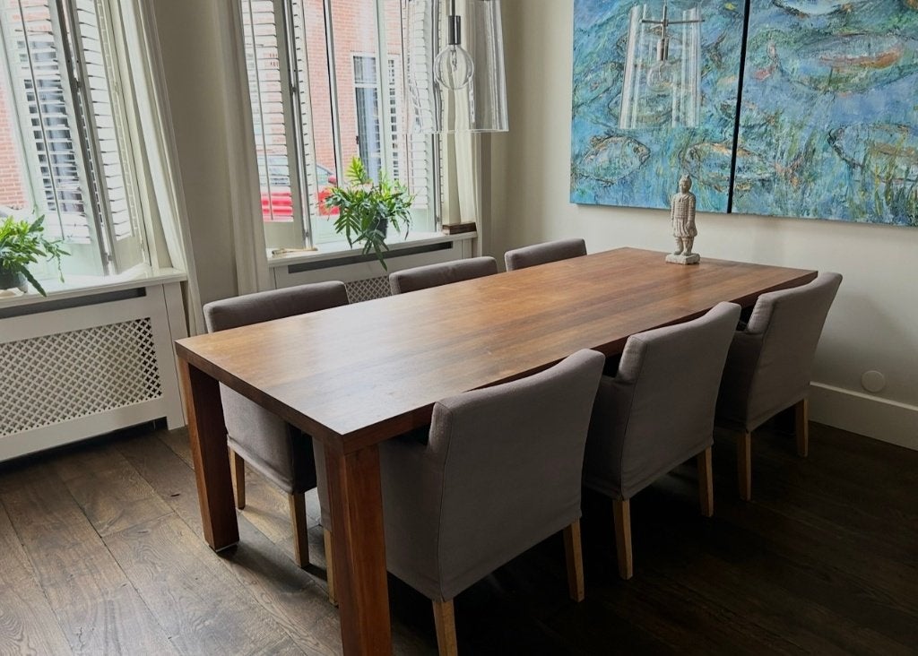 RIVA 1920 eetafel, Ophalen, Gebruikt, 200 cm of meer, 50 tot 100 cm