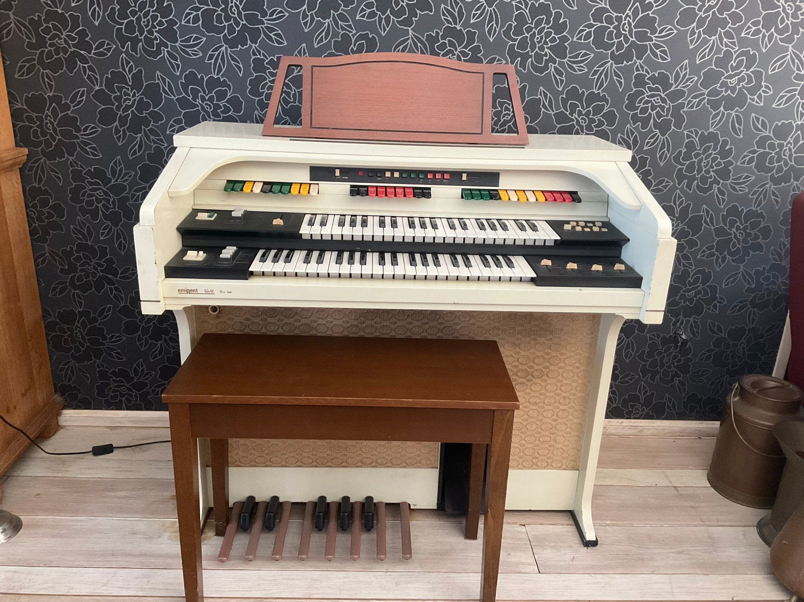 Eminent orgel, Ophalen, Zo goed als nieuw, 2 klavieren, Orgel