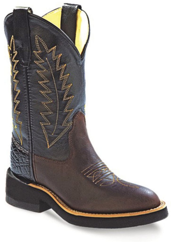 Kinder western cowboy laarzen echt leder zwart bruin, Jongen of Meisje, Schoenen, Nieuw, Ophalen of Verzenden
