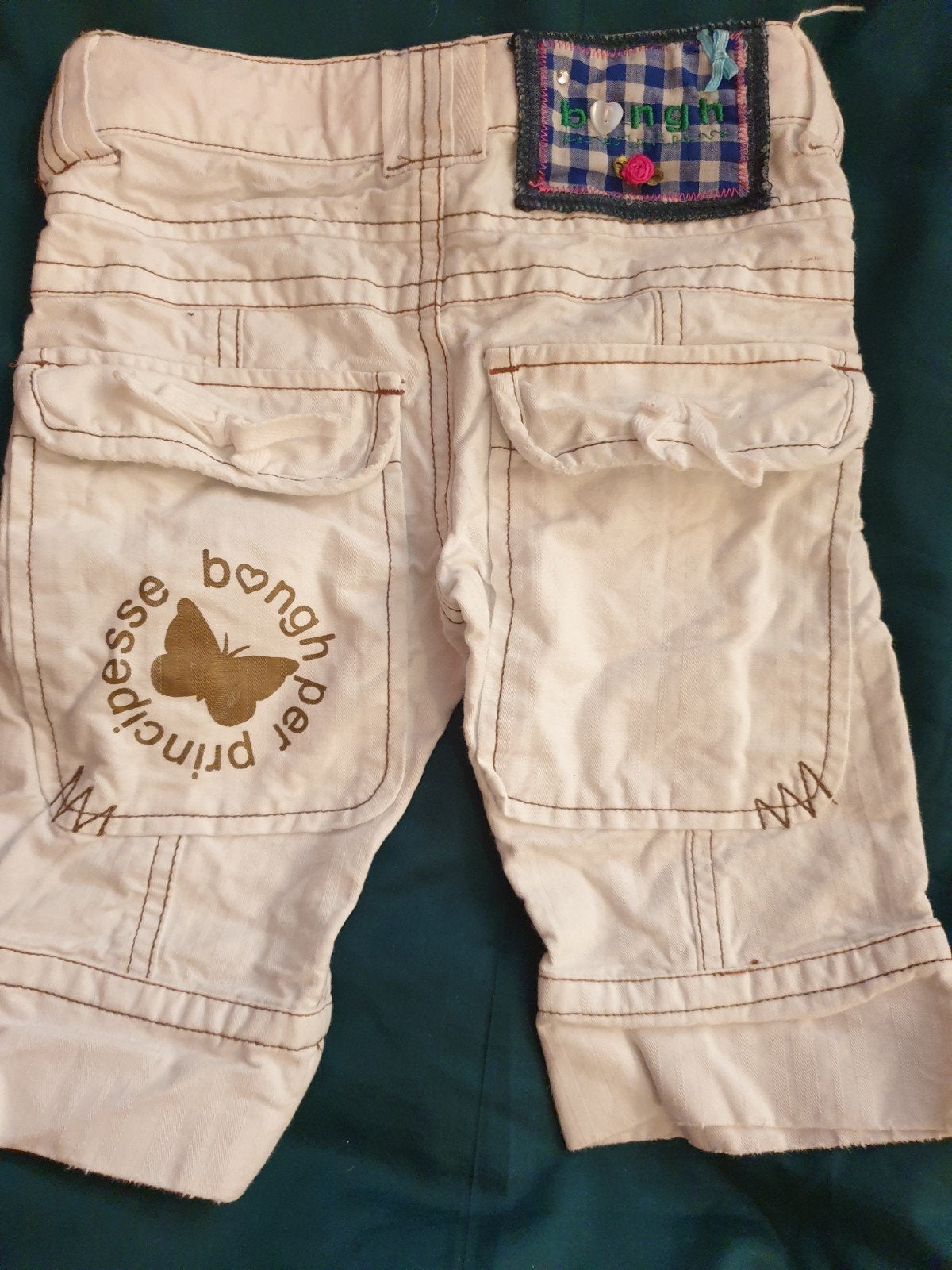 Bengh driekwart broekje bermuda 98 104, Ophalen, Nieuw, Meisje, Broek