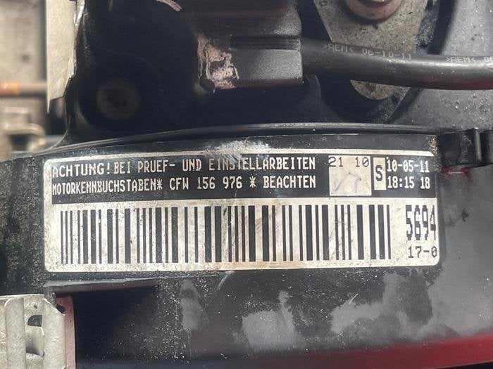 Motor van een Volkswagen Polo, Gebruikt, -, -, -